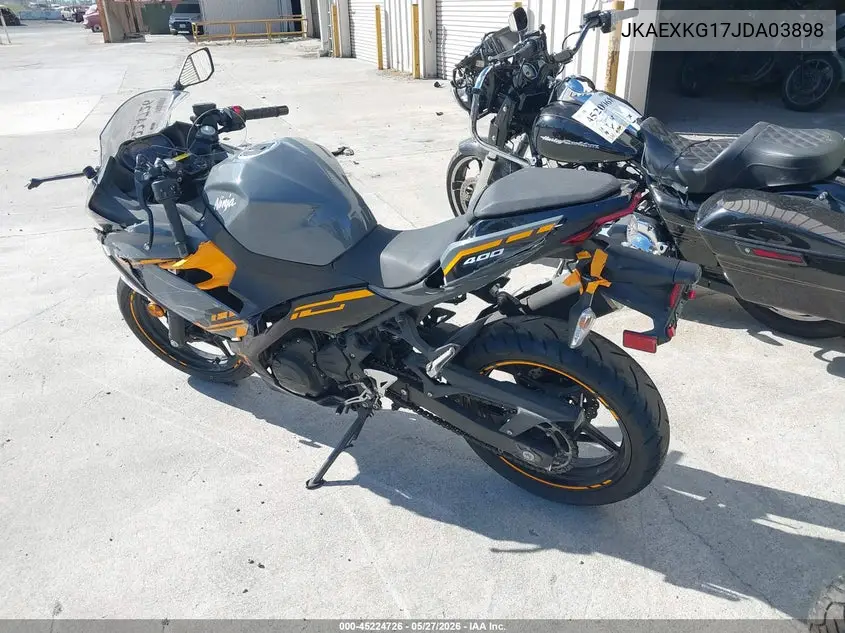 2018 Kawasaki Ex400 VIN: JKAEXKG17JDA03898 Lot: 45224726