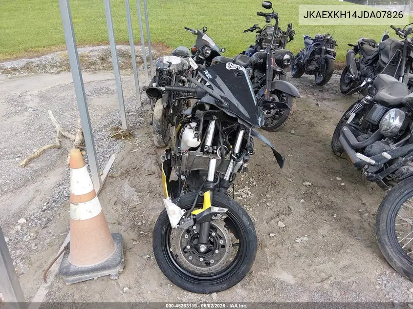 2018 Kawasaki Ex400 VIN: JKAEXKH14JDA07826 Lot: 45263119
