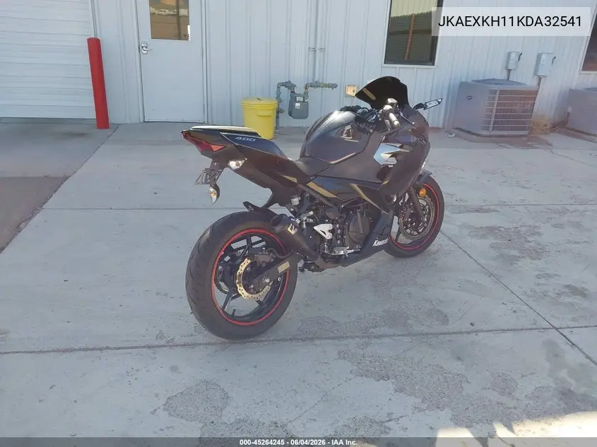 2019 Kawasaki Ex400 VIN: JKAEXKH11KDA32541 Lot: 45264245