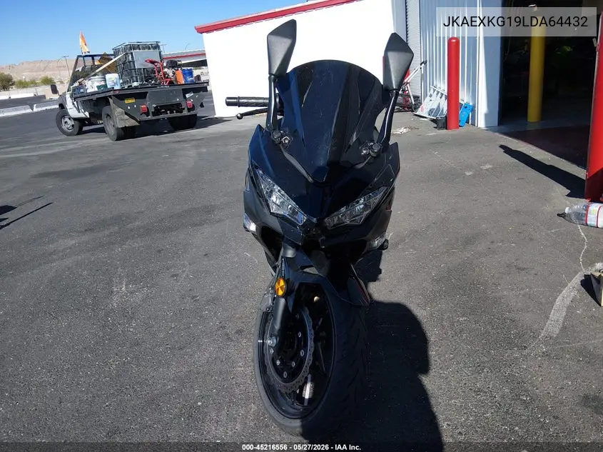 2020 Kawasaki Ex400 VIN: JKAEXKG19LDA64432 Lot: 45216556
