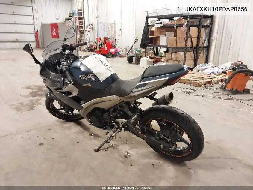 2023 Kawasaki Ex400 VIN: JKAEXKH10PDAP0656 Lot: 43605340