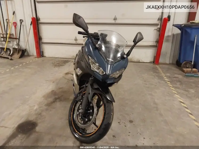 2023 Kawasaki Ex400 VIN: JKAEXKH10PDAP0656 Lot: 43605340