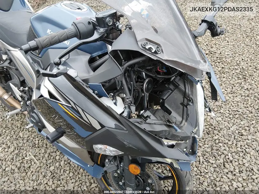 2023 Kawasaki Ex400 VIN: JKAEXKG12PDAS2335 Lot: 44522947