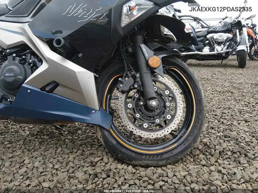 2023 Kawasaki Ex400 VIN: JKAEXKG12PDAS2335 Lot: 44522947