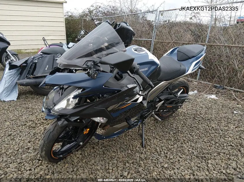 2023 Kawasaki Ex400 VIN: JKAEXKG12PDAS2335 Lot: 44522947