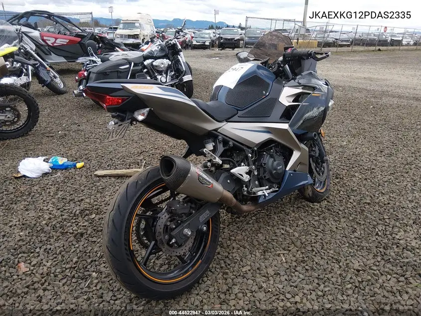 2023 Kawasaki Ex400 VIN: JKAEXKG12PDAS2335 Lot: 44522947
