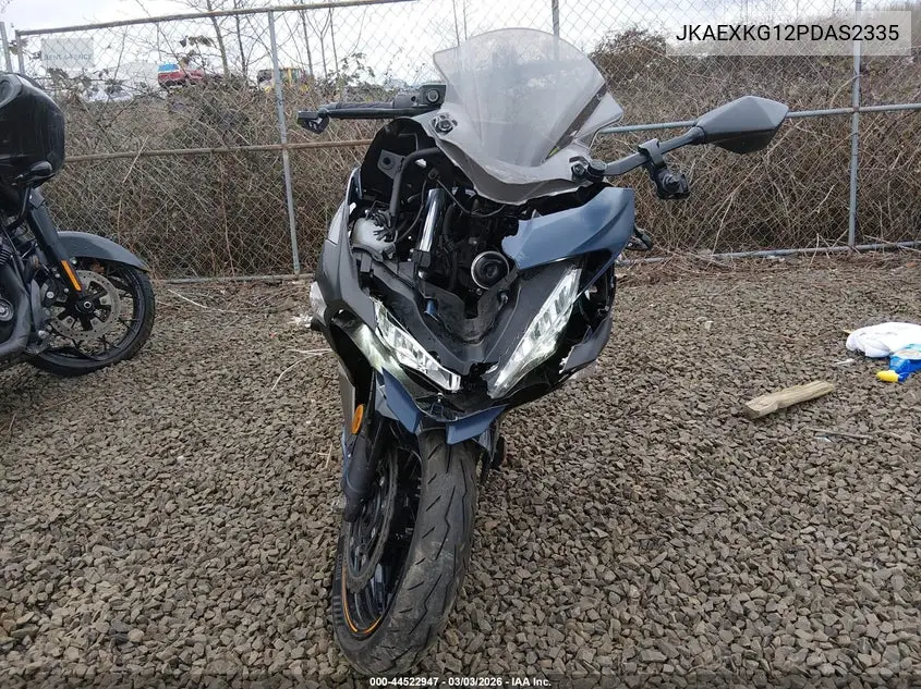 2023 Kawasaki Ex400 VIN: JKAEXKG12PDAS2335 Lot: 44522947