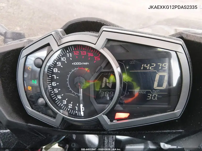 2023 Kawasaki Ex400 VIN: JKAEXKG12PDAS2335 Lot: 44522947