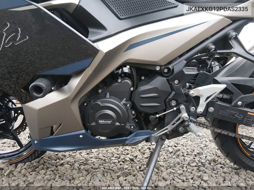 2023 Kawasaki Ex400 VIN: JKAEXKG12PDAS2335 Lot: 44522947
