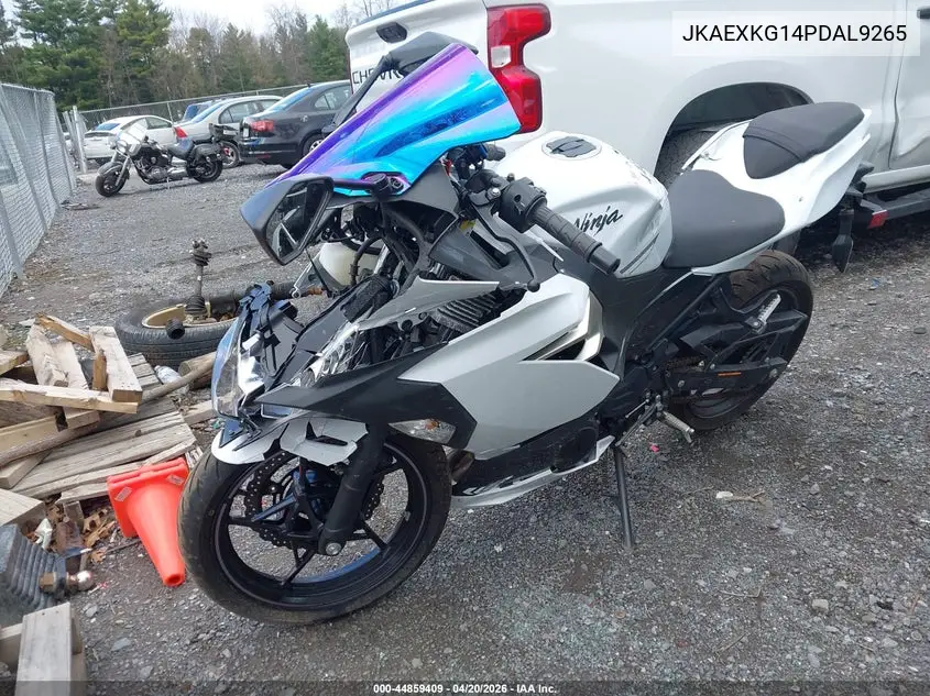 2023 Kawasaki Ex400 VIN: JKAEXKG14PDAL9265 Lot: 44859409