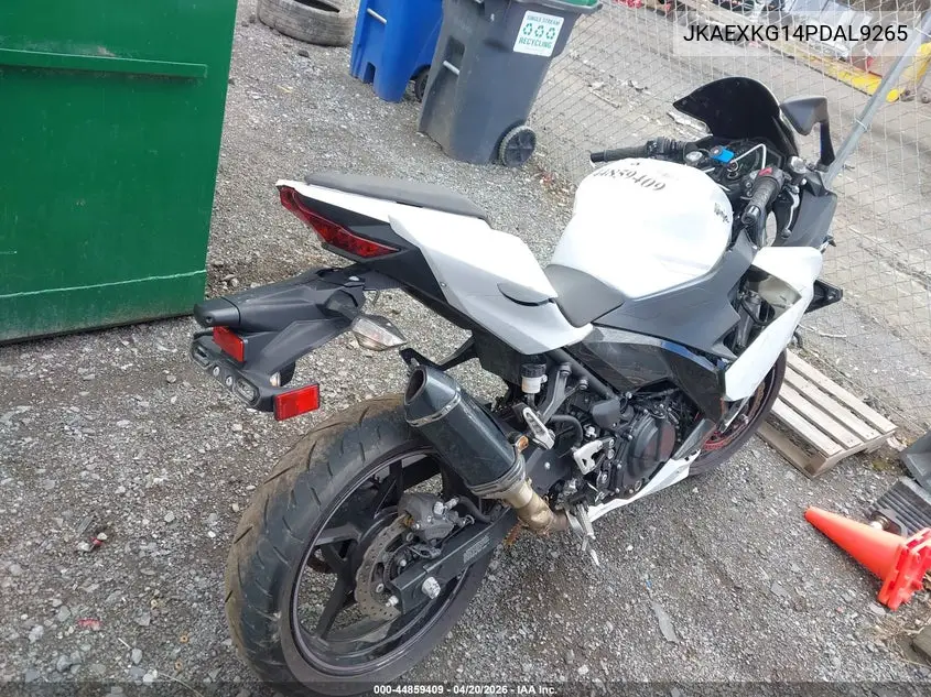 2023 Kawasaki Ex400 VIN: JKAEXKG14PDAL9265 Lot: 44859409