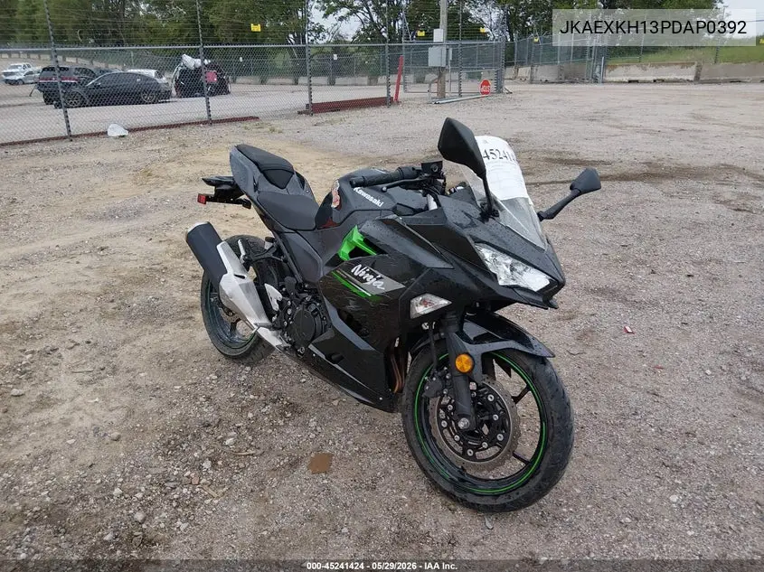 2023 Kawasaki Ex400 VIN: JKAEXKH13PDAP0392 Lot: 45241424