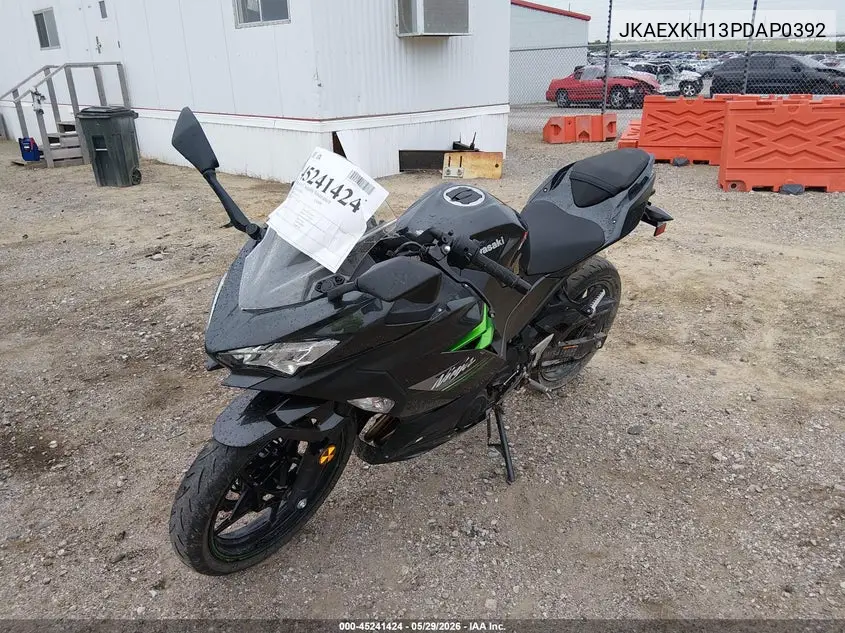2023 Kawasaki Ex400 VIN: JKAEXKH13PDAP0392 Lot: 45241424