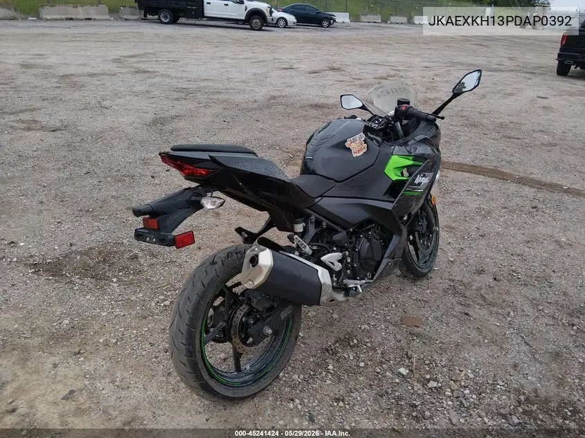 2023 Kawasaki Ex400 VIN: JKAEXKH13PDAP0392 Lot: 45241424