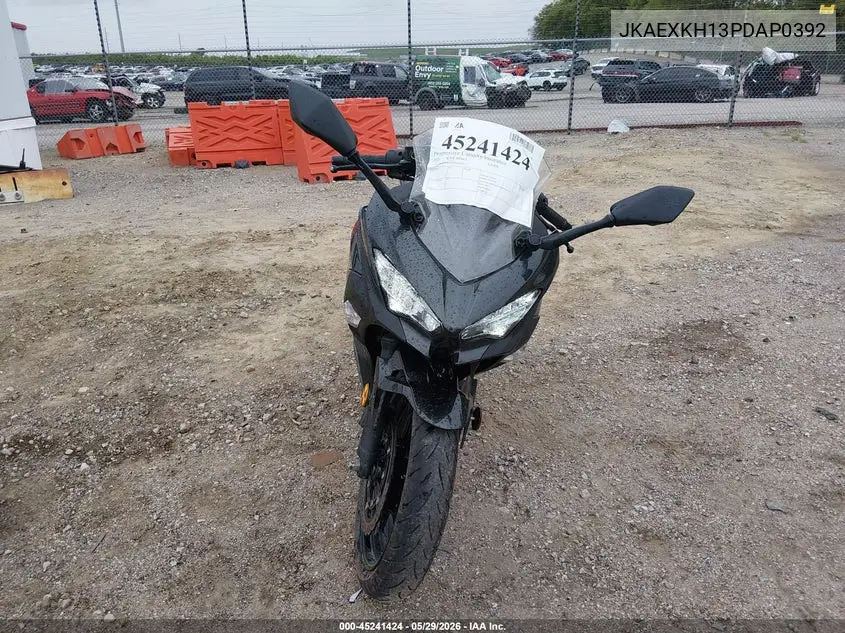 2023 Kawasaki Ex400 VIN: JKAEXKH13PDAP0392 Lot: 45241424