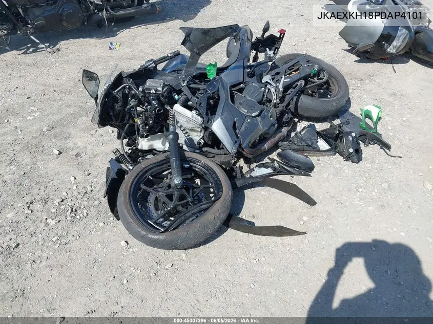 2023 Kawasaki Ex400 VIN: JKAEXKH18PDAP4101 Lot: 45307396