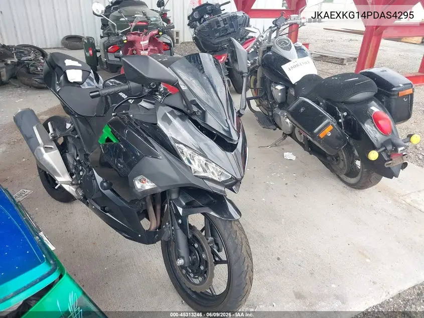 2023 Kawasaki Ex400 VIN: JKAEXKG14PDAS4295 Lot: 45313246