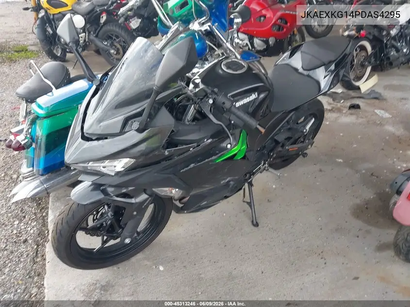 2023 Kawasaki Ex400 VIN: JKAEXKG14PDAS4295 Lot: 45313246