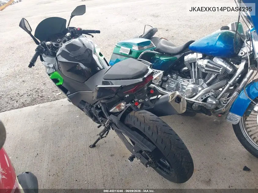 2023 Kawasaki Ex400 VIN: JKAEXKG14PDAS4295 Lot: 45313246