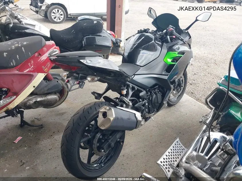 2023 Kawasaki Ex400 VIN: JKAEXKG14PDAS4295 Lot: 45313246