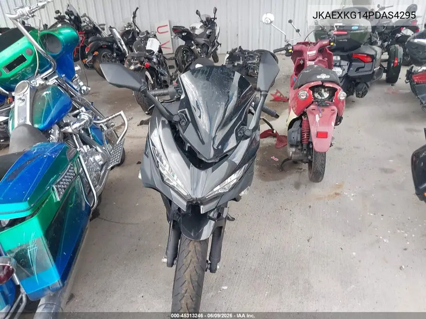 2023 Kawasaki Ex400 VIN: JKAEXKG14PDAS4295 Lot: 45313246