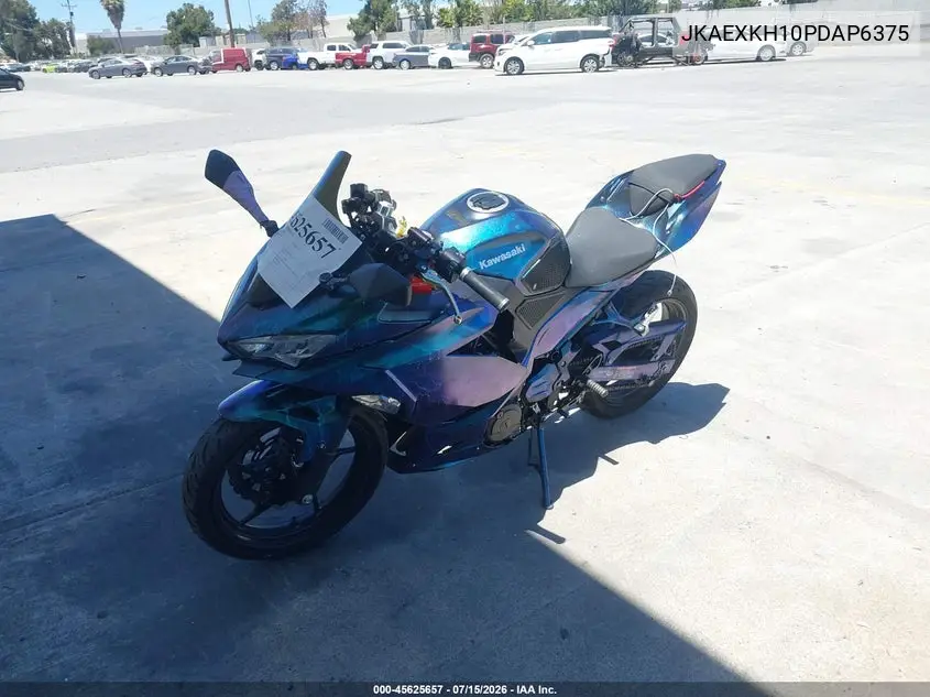 2023 Kawasaki Ex400 VIN: JKAEXKH10PDAP6375 Lot: 45625657