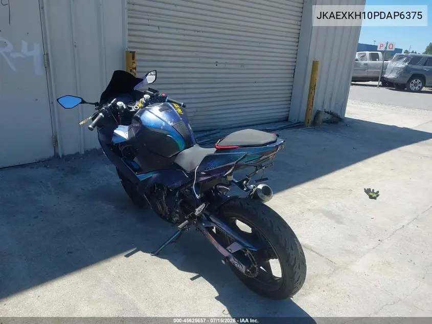 2023 Kawasaki Ex400 VIN: JKAEXKH10PDAP6375 Lot: 45625657