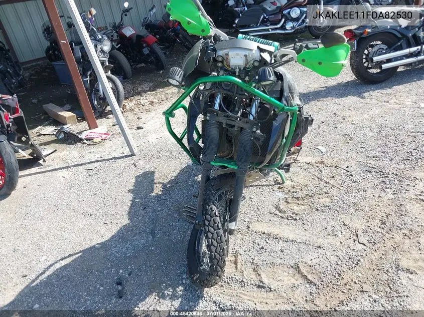 2015 Kawasaki Kl650 E VIN: JKAKLEE11FDA82530 Lot: 45420846