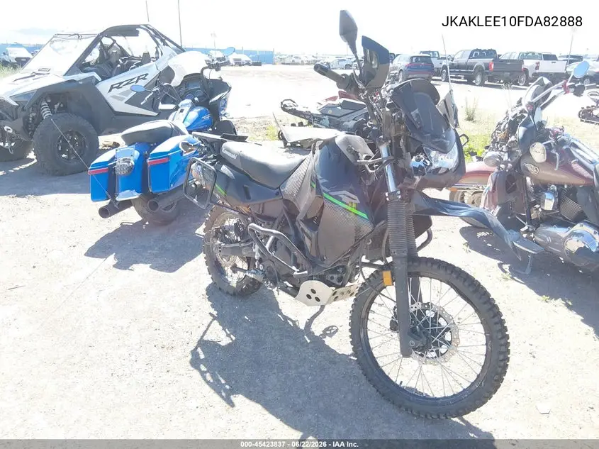 2015 Kawasaki Kl650 E VIN: JKAKLEE10FDA82888 Lot: 45423837