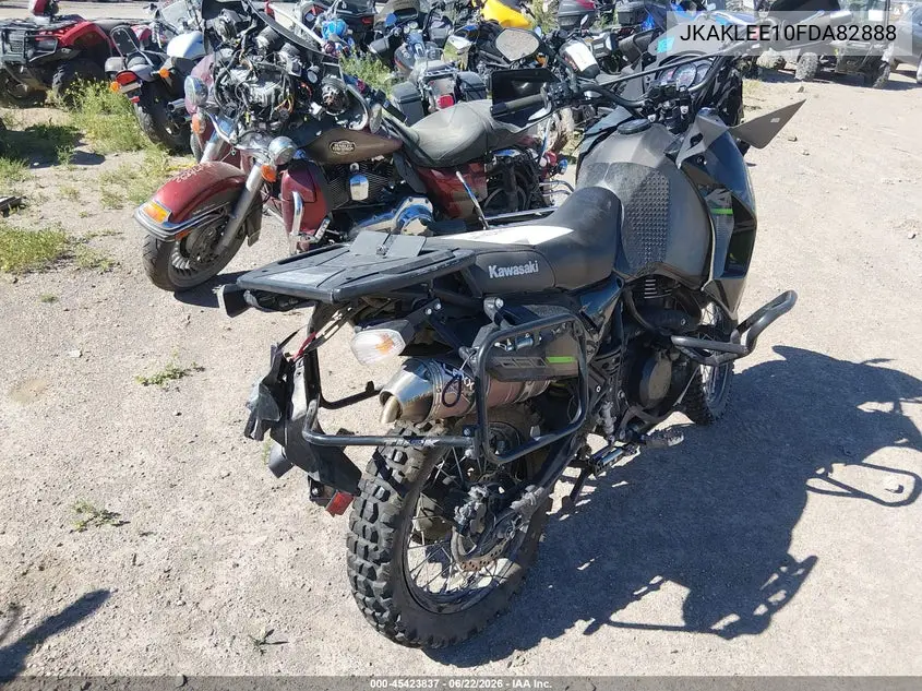 2015 Kawasaki Kl650 E VIN: JKAKLEE10FDA82888 Lot: 45423837