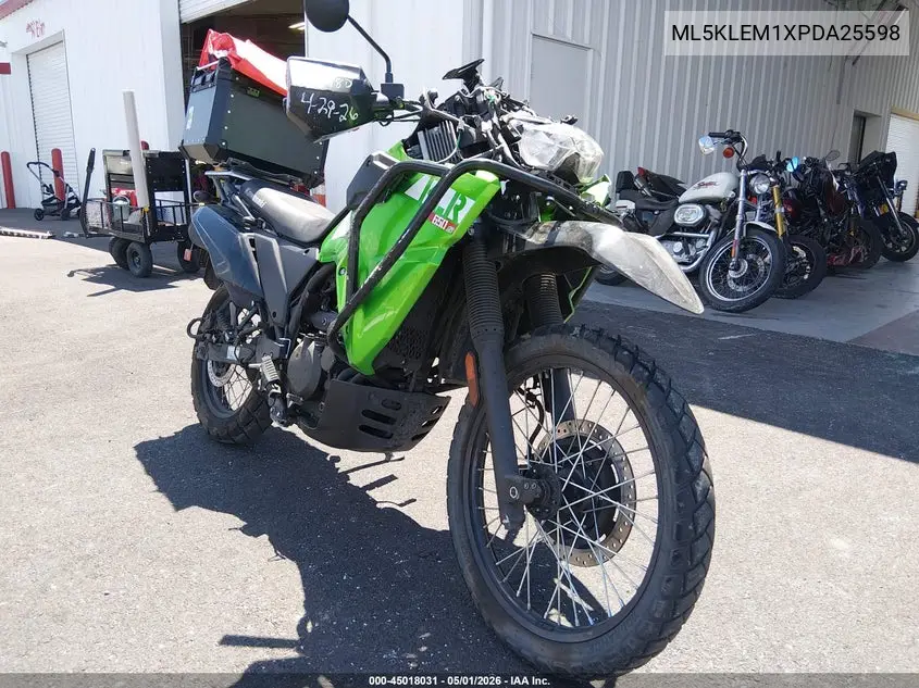 2023 Kawasaki Kl650 M VIN: ML5KLEM1XPDA25598 Lot: 45018031