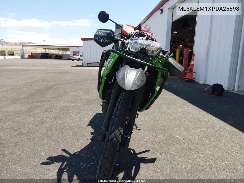 2023 Kawasaki Kl650 M VIN: ML5KLEM1XPDA25598 Lot: 45018031