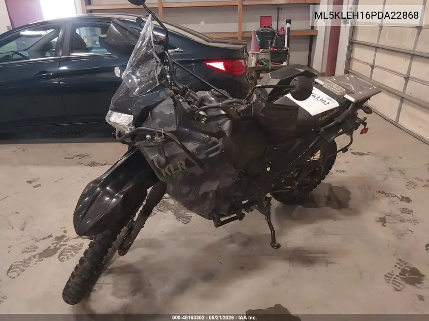 2023 Kawasaki Kl650 H VIN: ML5KLEH16PDA22868 Lot: 45163302