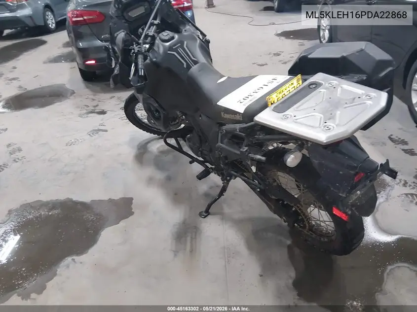 2023 Kawasaki Kl650 H VIN: ML5KLEH16PDA22868 Lot: 45163302