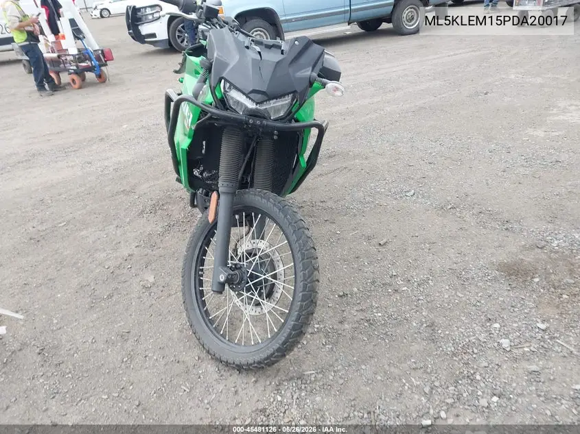 2023 Kawasaki Kl650 M VIN: ML5KLEM15PDA20017 Lot: 45481126