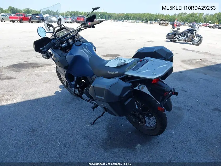 2024 Kawasaki Kl650 H VIN: ML5KLEH10RDA29253 Lot: 45492482