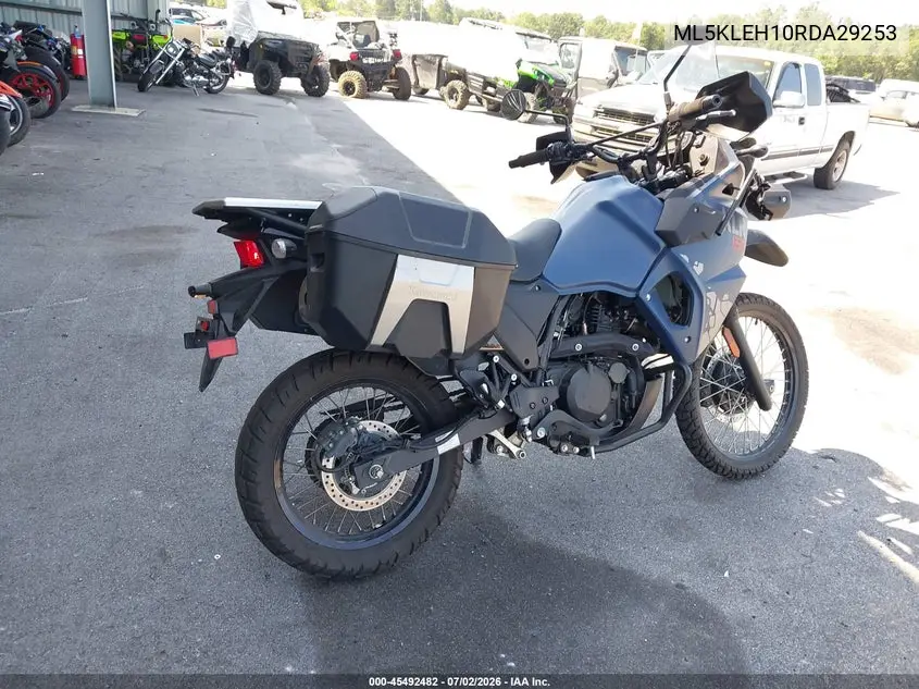 2024 Kawasaki Kl650 H VIN: ML5KLEH10RDA29253 Lot: 45492482
