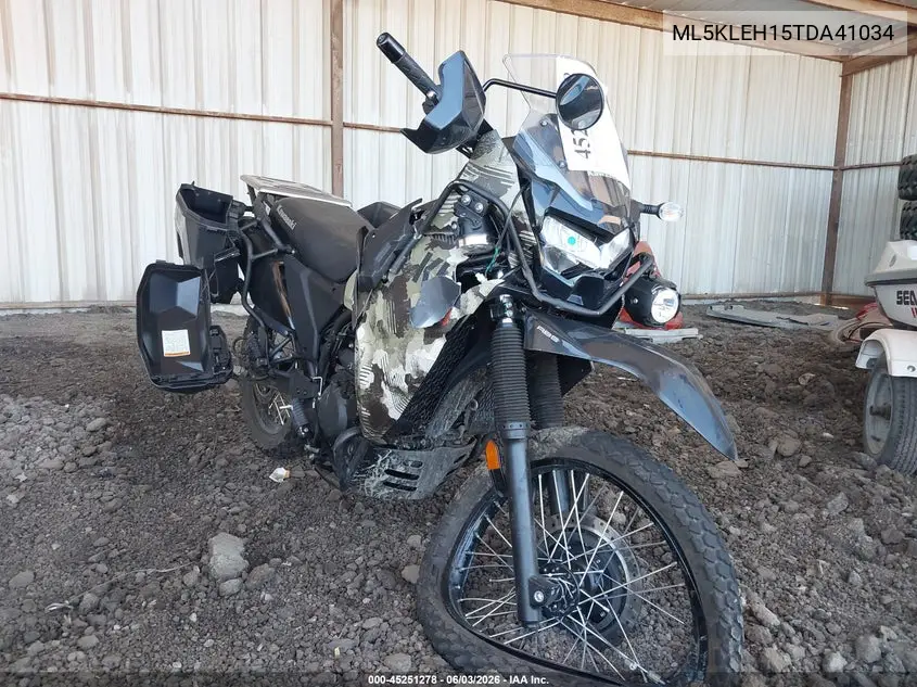2026 Kawasaki Kl650 H VIN: ML5KLEH15TDA41034 Lot: 45251278