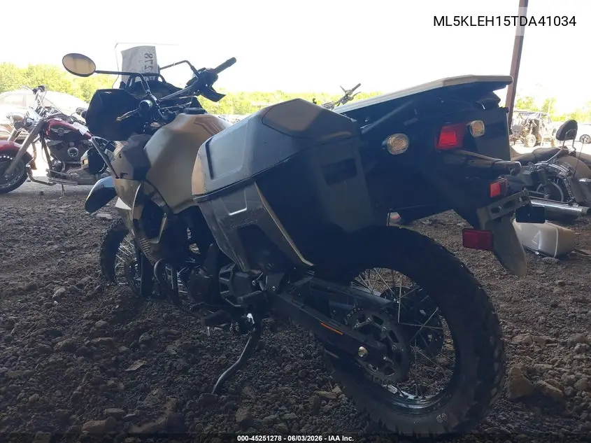 2026 Kawasaki Kl650 H VIN: ML5KLEH15TDA41034 Lot: 45251278