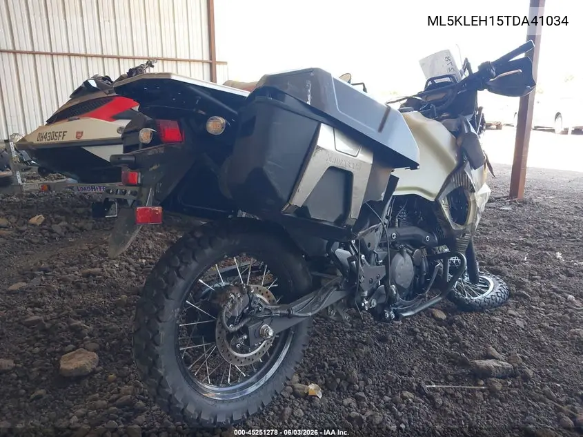 2026 Kawasaki Kl650 H VIN: ML5KLEH15TDA41034 Lot: 45251278