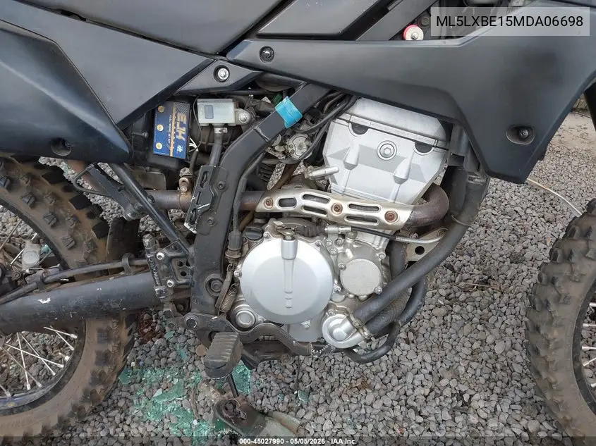 2021 Kawasaki Klx300 E VIN: ML5LXBE15MDA06698 Lot: 45027990