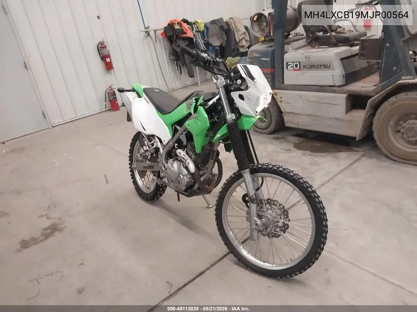 2021 Kawasaki Klx230 B VIN: MH4LXCB19MJP00564 Lot: 45112028