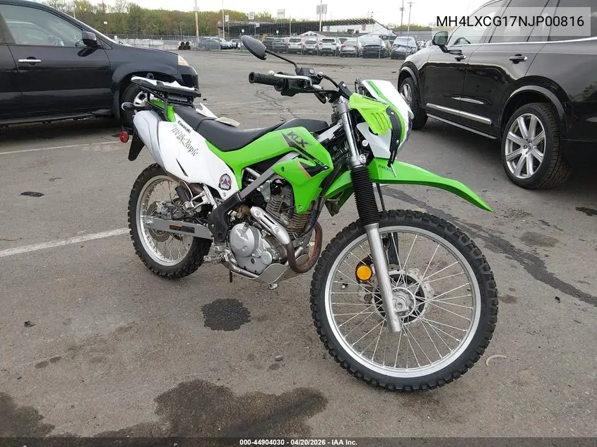 2022 Kawasaki Klx230 G VIN: MH4LXCG17NJP00816 Lot: 44904030