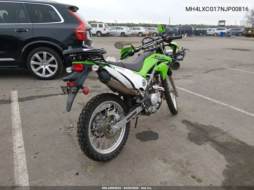 2022 Kawasaki Klx230 G VIN: MH4LXCG17NJP00816 Lot: 44904030