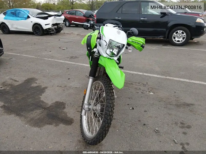 2022 Kawasaki Klx230 G VIN: MH4LXCG17NJP00816 Lot: 44904030