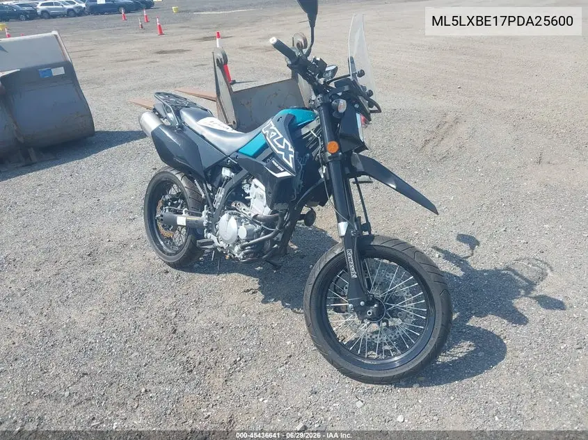 2023 Kawasaki Klx300 E VIN: ML5LXBE17PDA25600 Lot: 45436641