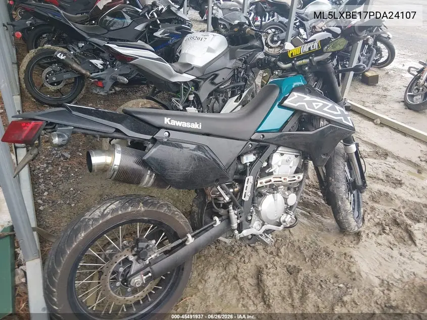 2023 Kawasaki Klx300 E VIN: ML5LXBE17PDA24107 Lot: 45491937