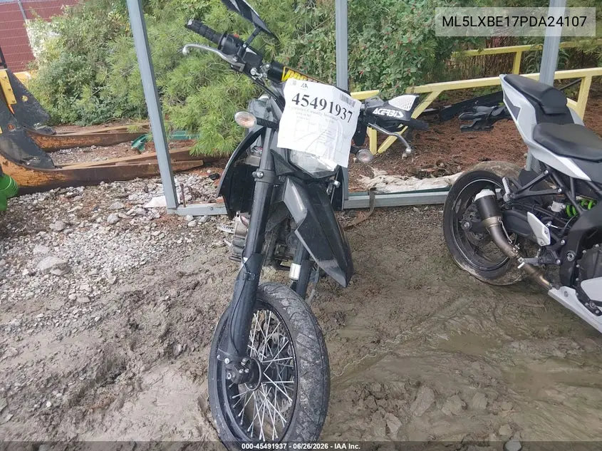 2023 Kawasaki Klx300 E VIN: ML5LXBE17PDA24107 Lot: 45491937