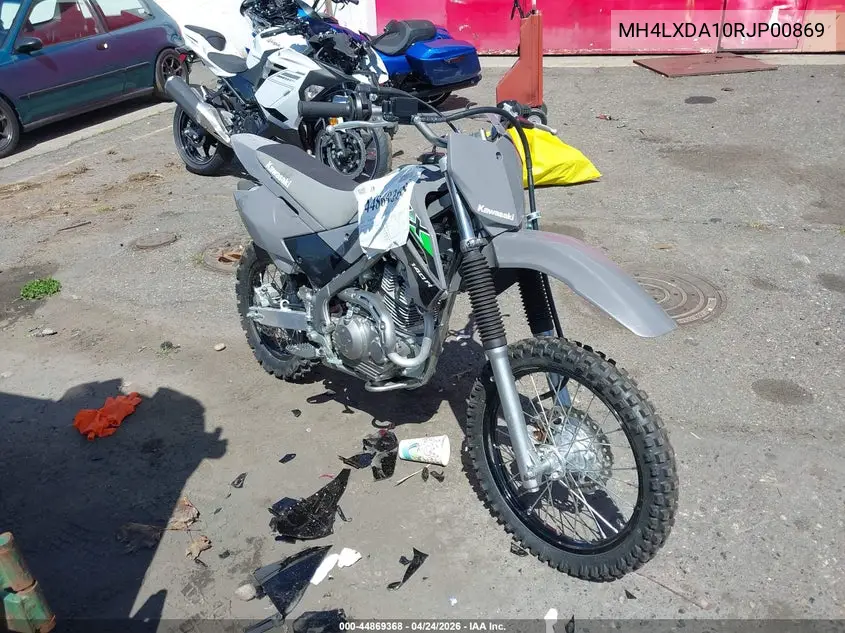 2024 Kawasaki Klx140 C VIN: MH4LXDA10RJP00869 Lot: 44869368