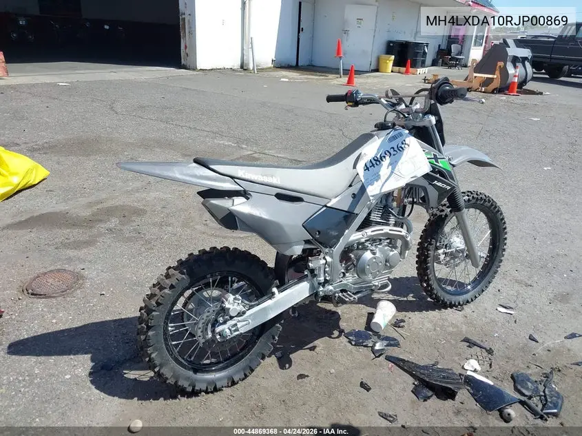 2024 Kawasaki Klx140 C VIN: MH4LXDA10RJP00869 Lot: 44869368